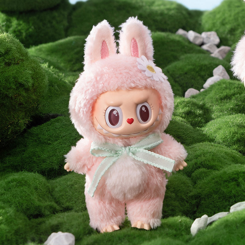Pop Mart Labubu Mokoko Close to Sweet Vinyl Plush Keychain