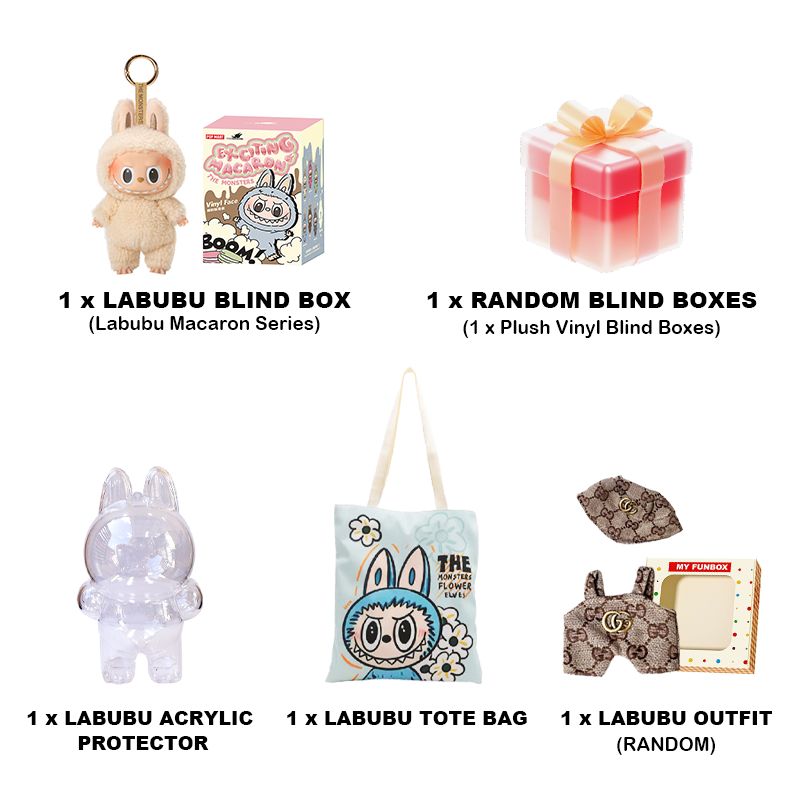 The Monsters Exciting Macaron Series Lucky Bag