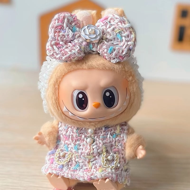 Labubu Fashion Outfit - Pink Dress