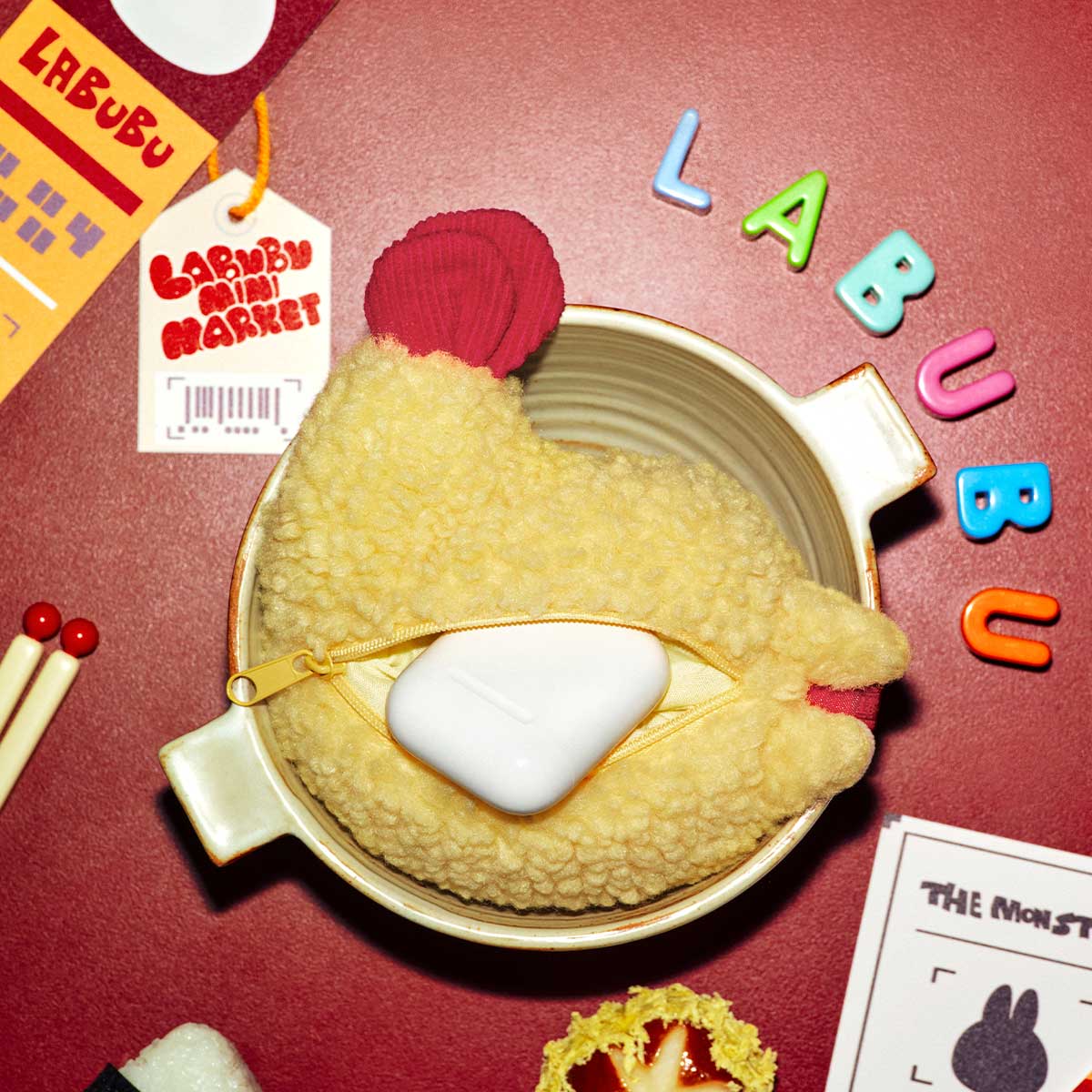 THE MONSTERS Wacky Mart Series-Earphone Case (Pre-order 1-2 weeks arrive)