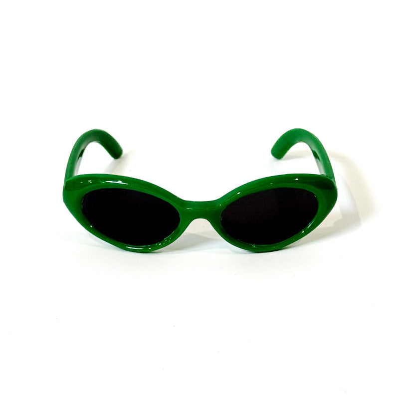 Fashion Dress- Green Labubu Glasses