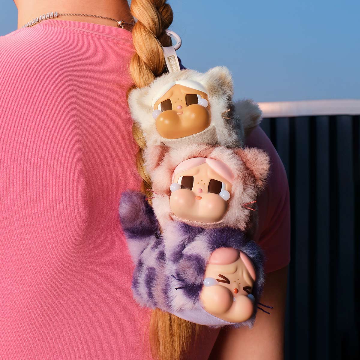 POP MART CRYBABY Wild but Cutie Series - Vinyl Plush Pendant Blind Box