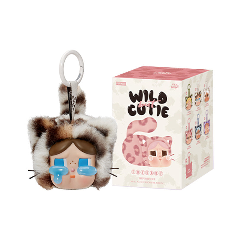 POP MART CRYBABY Wild but Cutie Series - Vinyl Plush Pendant Blind Box