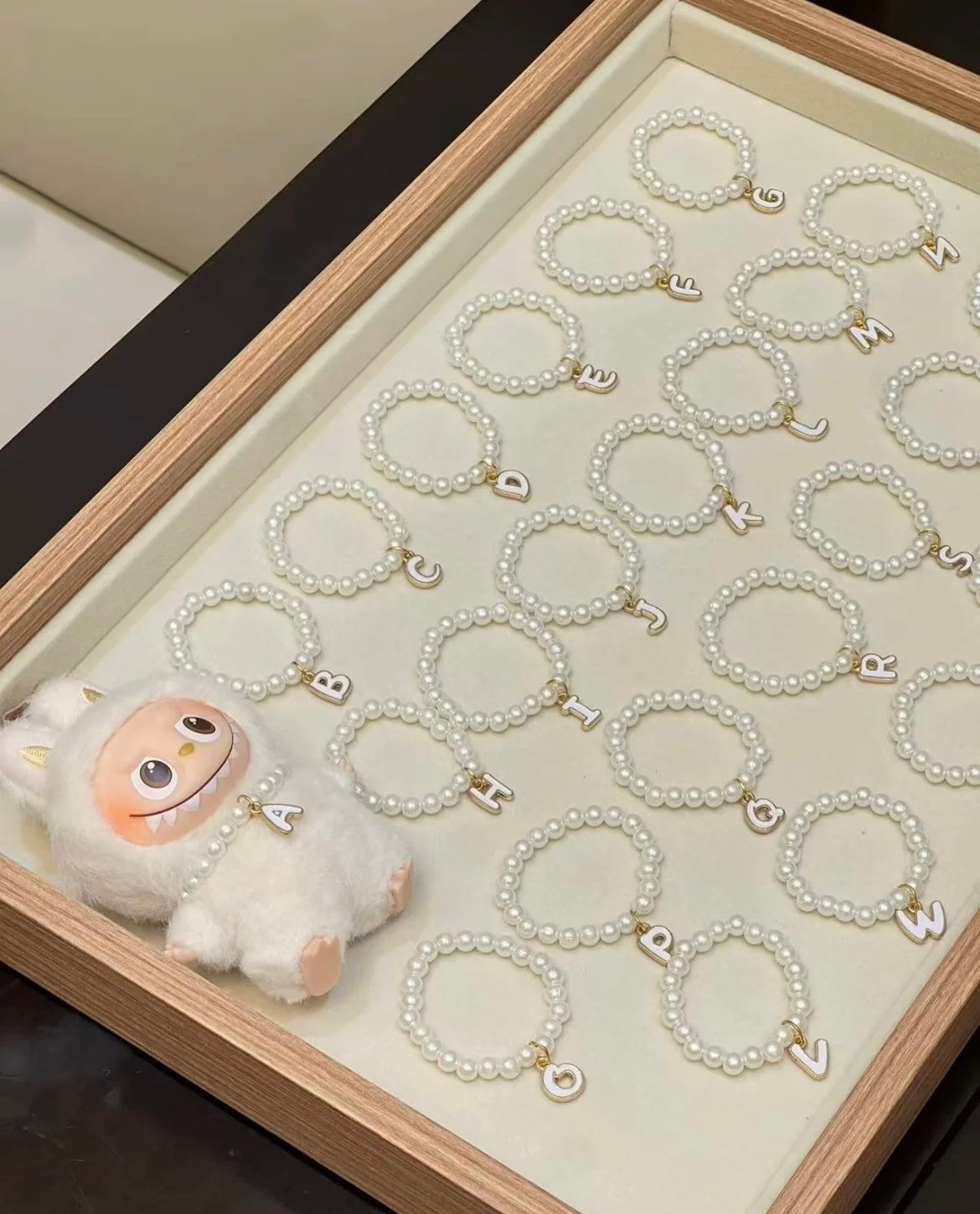 Labubu Pin for Love letter necklace