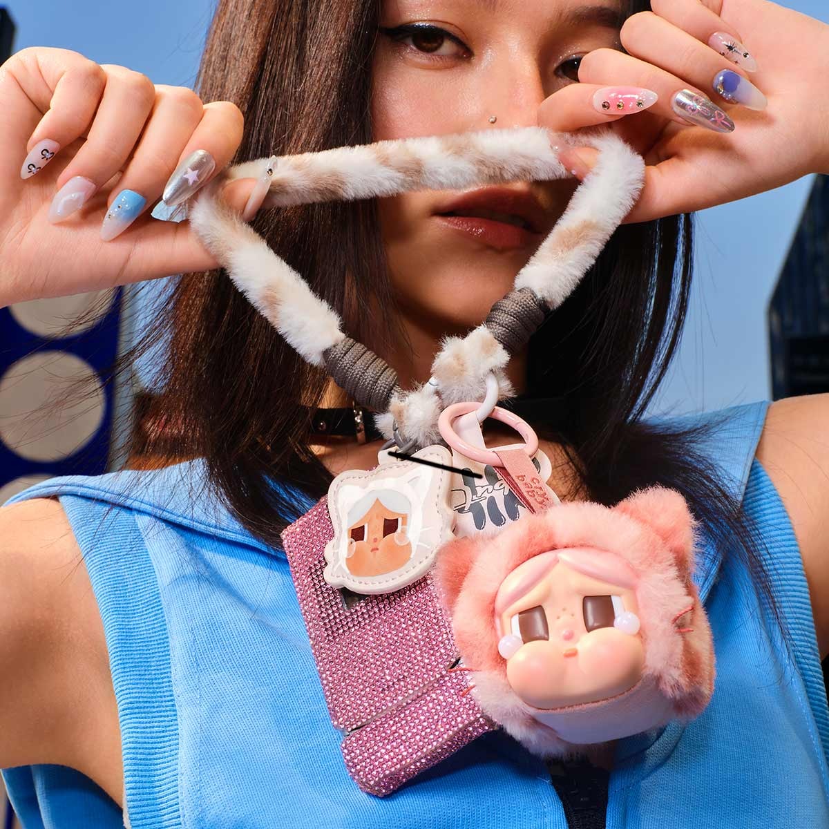 CRYBABY Wild but Cutie Series Phone Charm Blind Box