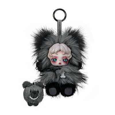 SKULLPANDA You Found Me! Series Plush Doll Pendant