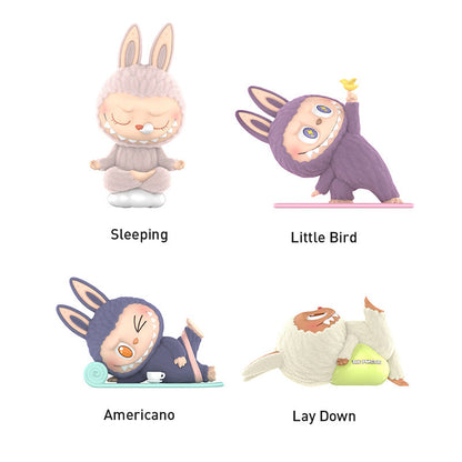 POP MART The Monsters Lazy Yoga Series Blind Box