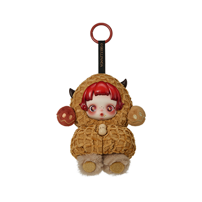 SKULLPANDA You Found Me! Series Plush Doll Pendant