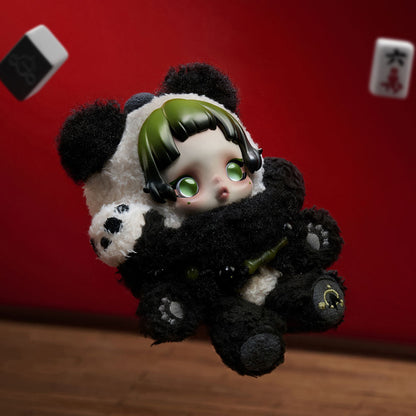 SKULLPANDA Lazy Panda Plush Doll Pendant (Pre-order 1-2 weeks arrive)