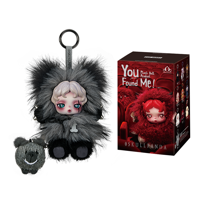 SKULLPANDA You Found Me! Series Plush Doll Pendant