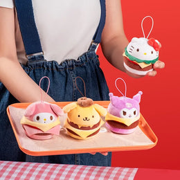 Sanrio Hamburger Series Plush Squeezy blind bag