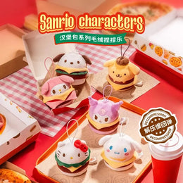 Sanrio Hamburger Series Plush Squeezy blind bag