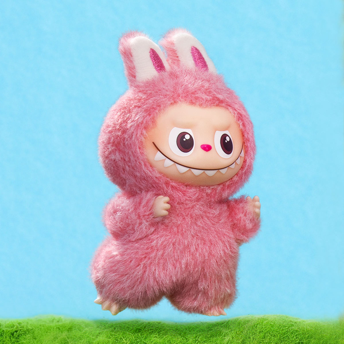 POPMART Mini Labubu PIN FOR LOVE SERIES - Vinyl Plush Pendant blind box (A-M)