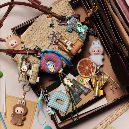 POPMART Labubu Pin for Love Series- Letter Pendant Blind Box (A-M）