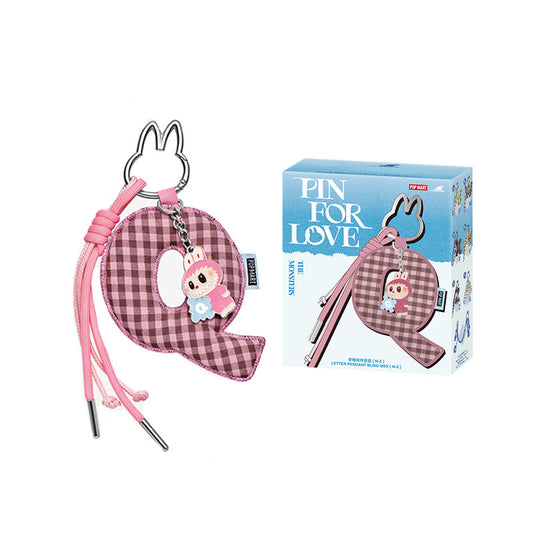 POPMART Labubu Pin for Love Series- Letter Pendant Blind Box (N-Z)