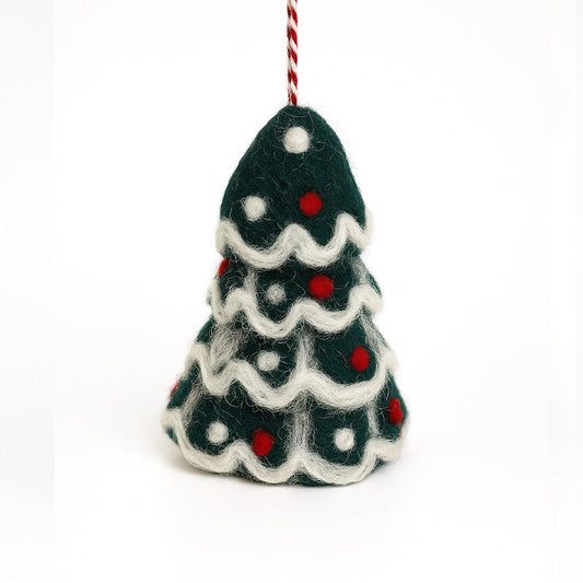 Christmas Bag Charm Tree Decorations - Christmas Tree