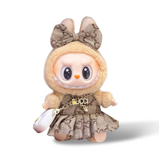 Fashion Dress - Gucci Style Skirt+ Bow + Gucci Style Bag