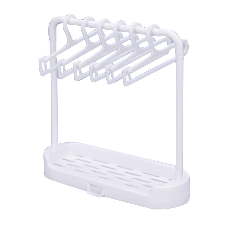 1 Toy Clothing rack + 5 Clothing Hangers