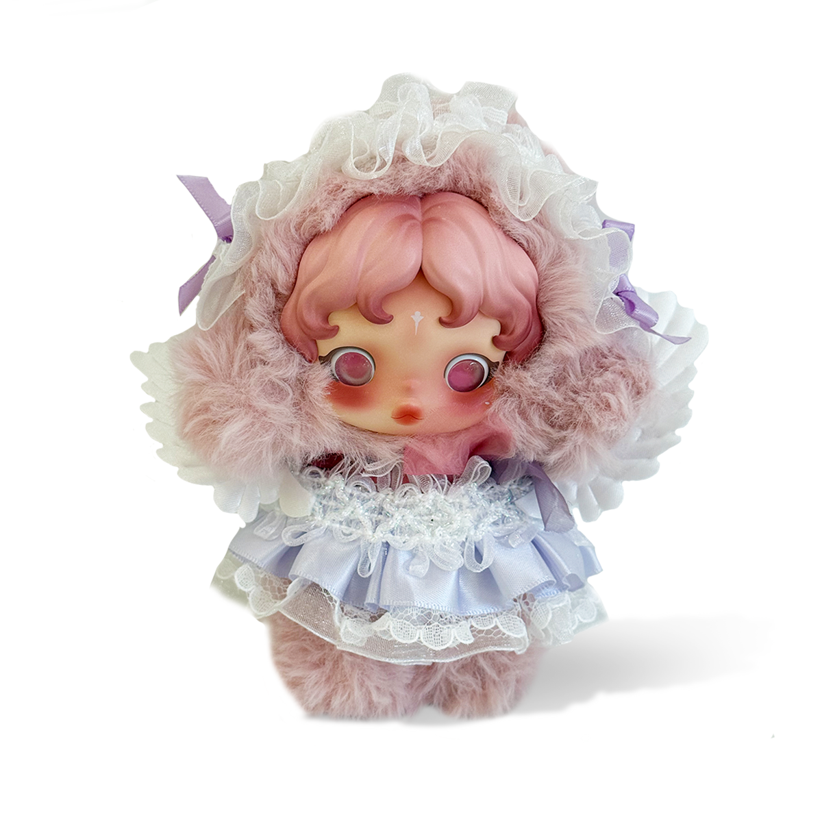 Skullpanda Outfit - Tulle headband with blue wing top