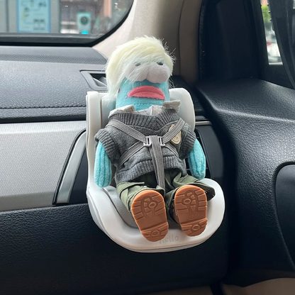 Premium Acrylic Toy / Labubu / Crybaby Car Seat